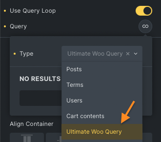 Ultimate Woo Query Type